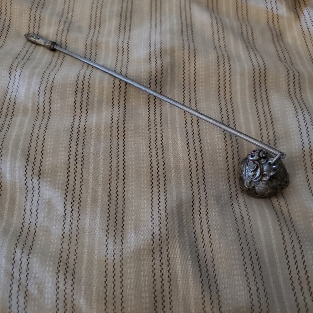 Vintage Scents & Accents Pewter Candle Snuffer Ladybug